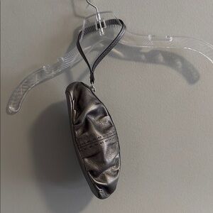 Cole Haan Metallic Leather Wristlet